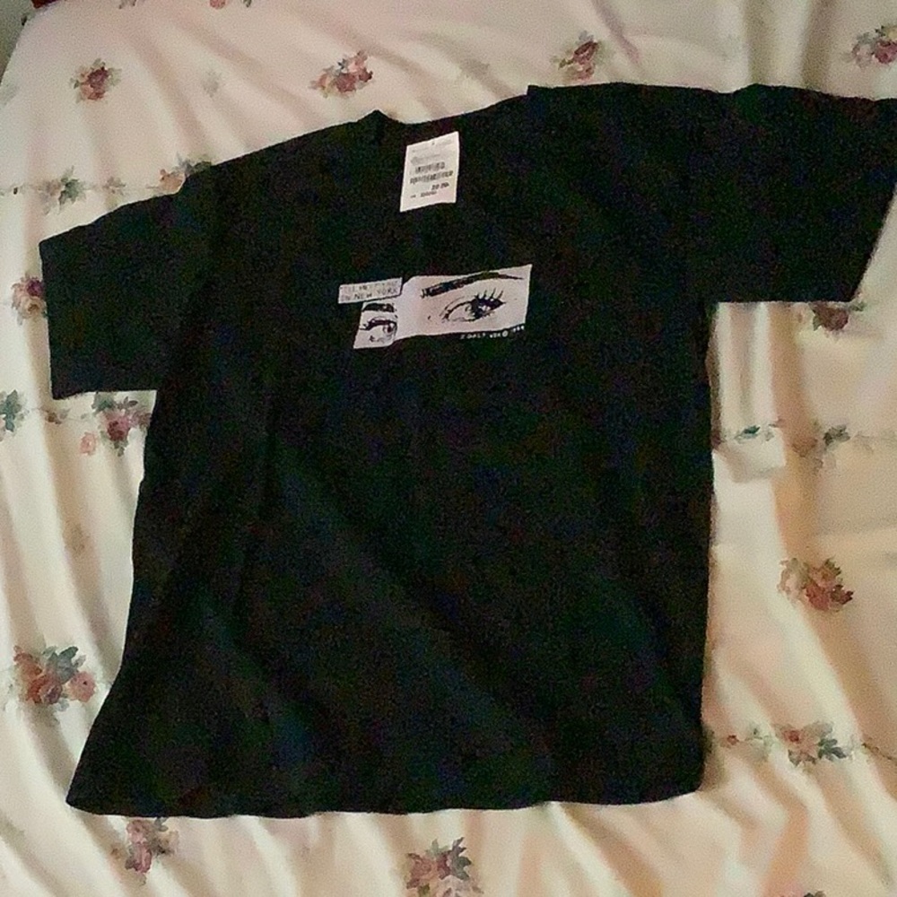 Rare Brandy Melville Black Tee